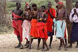 Masai People in Samburu N.P.