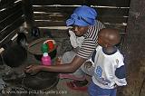 woman at work in the kitchen, Machakos