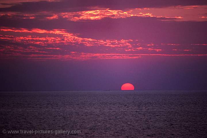 sunset at Fort Dauphin (Toalagnaro)
