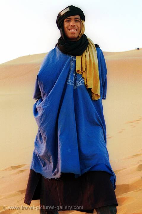 Touareg man, Erg Chebbi (Merzouga)