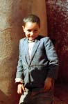 boy in a Berber village near Marrakech