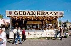 typical Dutch gebak, oliebollen, pastry and sweet stuff