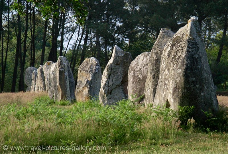 France - Brittany - megalithic stone alignments of Carnac