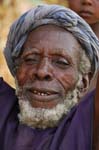 Mali - Dogon Valley - smiling old man, Dogon People