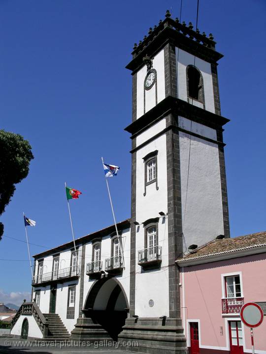 church tower in Ribeira Grande, Sao Miguel