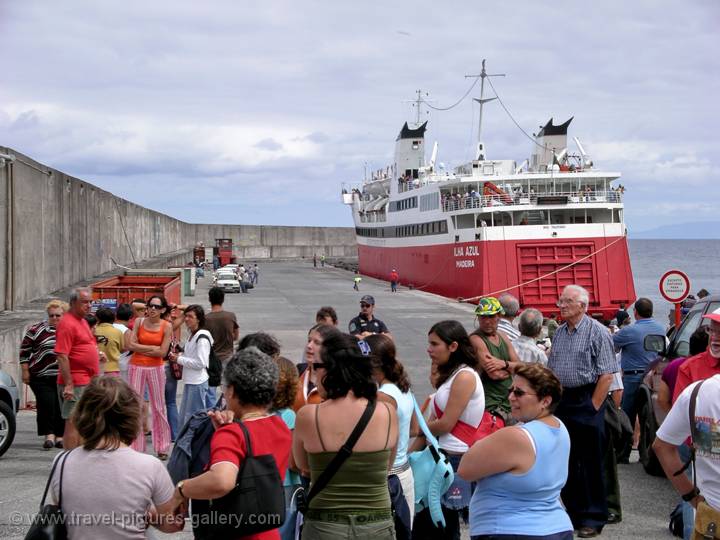 the ferry to Terceira
