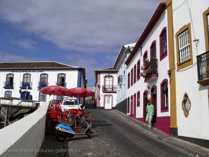 Angra do Herosmo main town of Terceira Island
