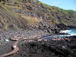 volcanic beach, west coast, So Miguel Island