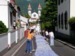 flower procession, Furnas, So Miguel