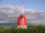 windmills outside Horta, Faial Island