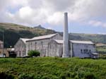old whale processing factory (defunct), Flores Island