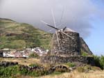 traditional windmill,  Vila Nova,  Corvo Island