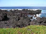 volcanic rock beach, Terceira Island