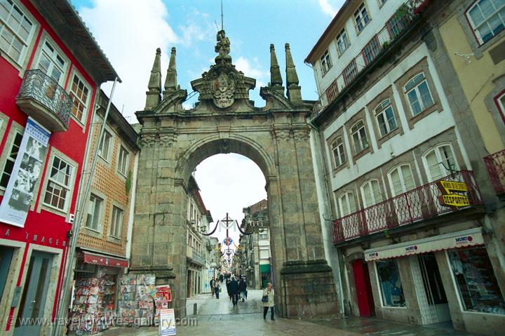 the old town of Braga, capital of Southern Minho