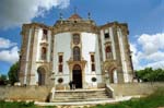 church outside Obidos, Estremadura