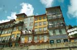 houses on the Cais de Ribeira, Porto