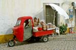 selling nuts during holy week (Semana Santa), Obidos