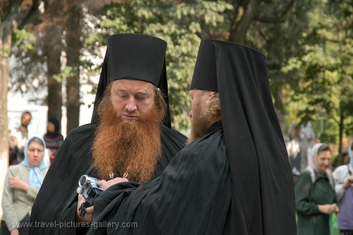 priests at the Trinity Monastery of St. Sergius, Sergiev Posad