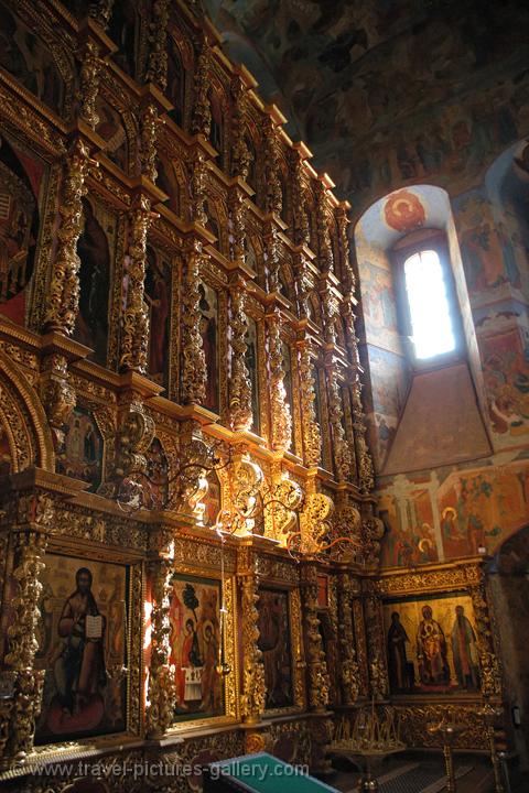 Kostroma, inside the Monastery of St. Ipaty
