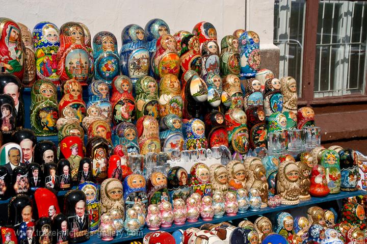 Matryoshka dolls (nesting dolls), Red Square