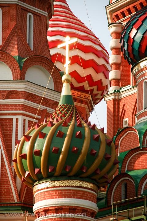 domes of St. Basil's Cathedral, Red Square