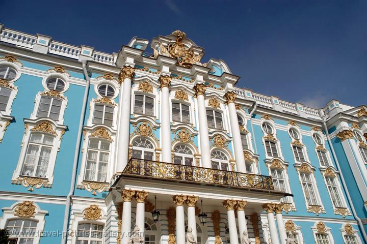 Pushkin, the Baroque Catherine Palace, (Yekaterininsky Dvorets)