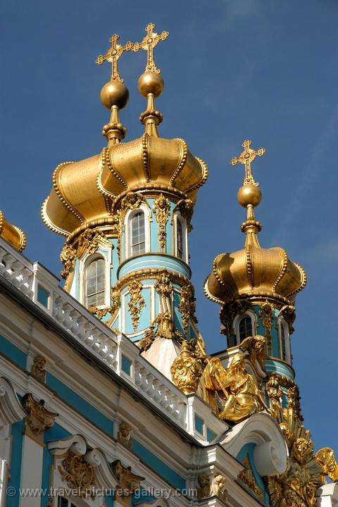 Pushkin, the Baroque Catherine Palace, (Yekaterininsky Dvorets)