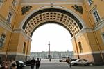 the Triumph Arch of the general staff building, Palace Square