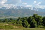 the Kyrgyz Alatau (Ala Too) Mountains near Taraz
