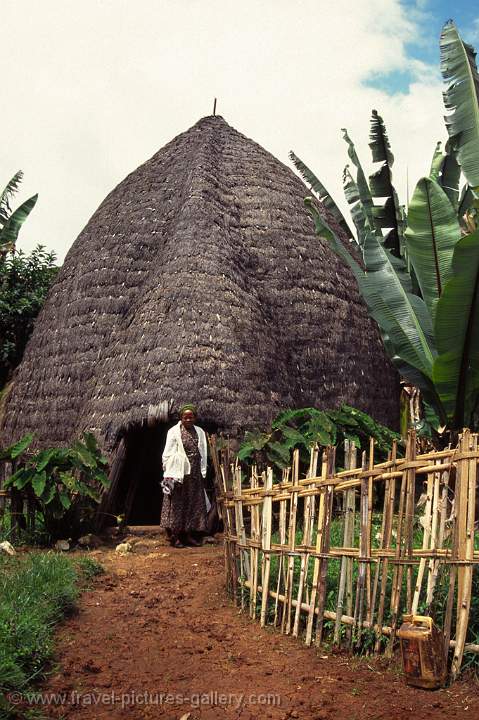 beehive hut of the Dorze people