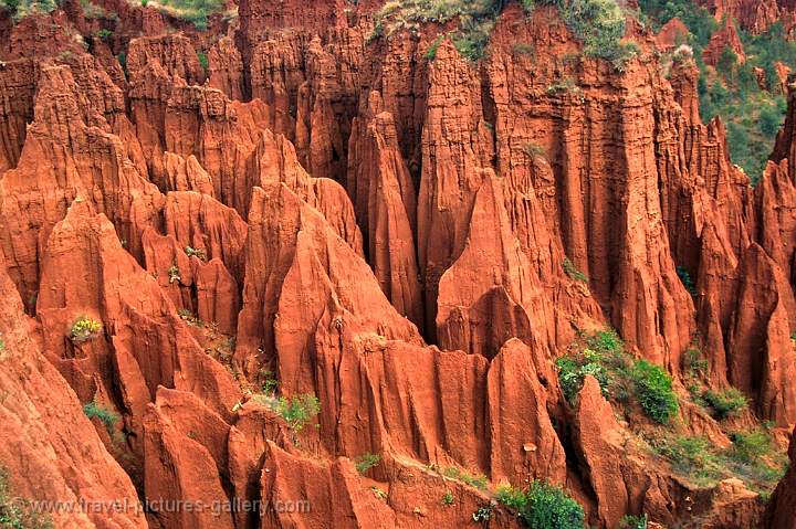 near Konso, erosion site