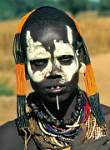 Omo Valley, Dus village, Karo people