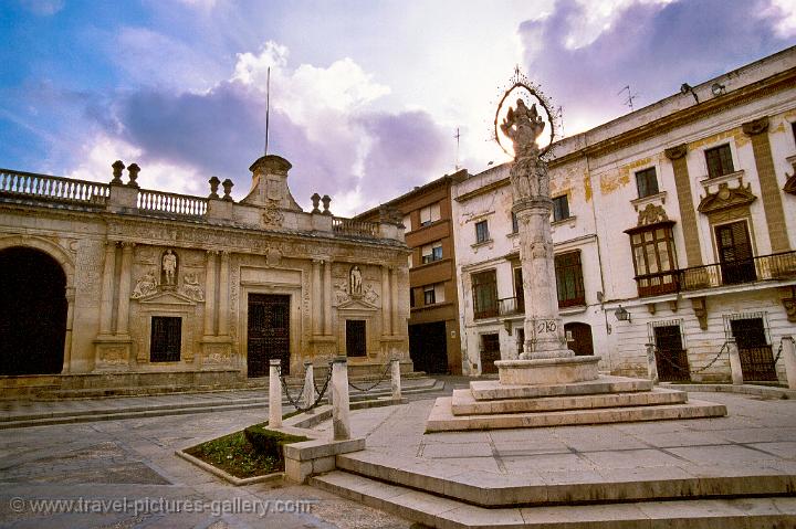 Barrio de Santiago, old town of Jerez de la Frontera