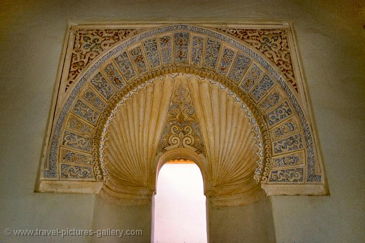 in the Alcazaba, Malaga