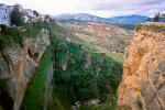 the old town of Ronda with its spectacular setting