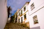 steep street in the old town of Ronda