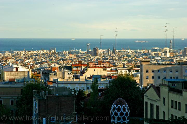 view of the city from Parc Gell