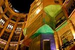 courtyard of Casa Mila (or Milo), (Pedrera) by Antoni Gaudi