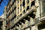 facades on the Passeig de Gracia