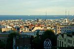 view of the city from Parc Güell