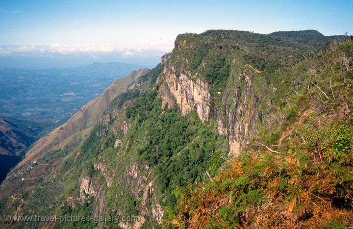Pictures Of Sri Lanka Hill Country 0006 World S End Horton Plains National Park