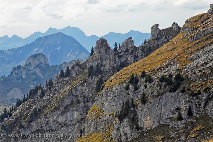 scenery on the Grindelwald to Schynige Platte walk