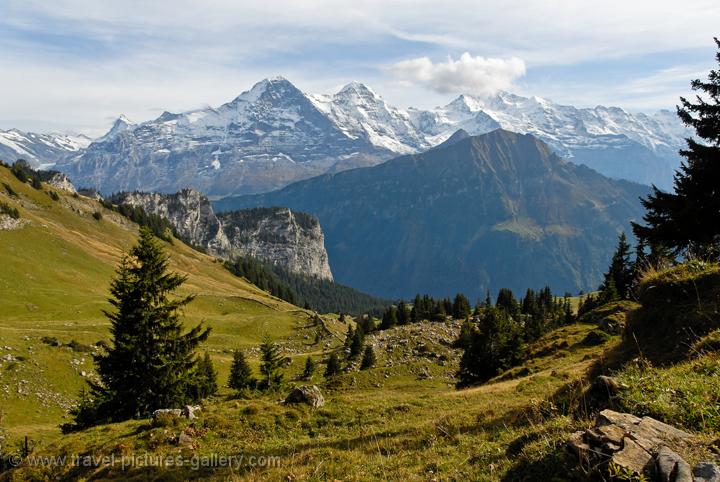 Eiger and Monch and Jungfrau