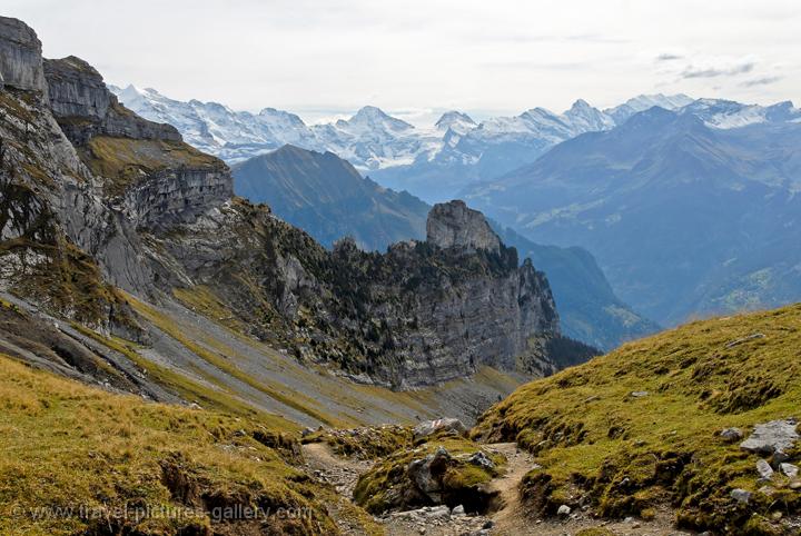 on the Grindelwald from Schynige Platte walk