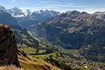 the Lauterbrunnen Valley from Mannlichen