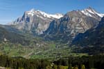 Grindelwald, Wetterhorn and Schreckhorn