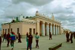 a typical railway station in Mongolia