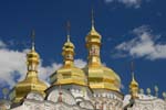 Pictures of Ukraine - Kyiv (Kiev), golden domes of the Caves Monastery