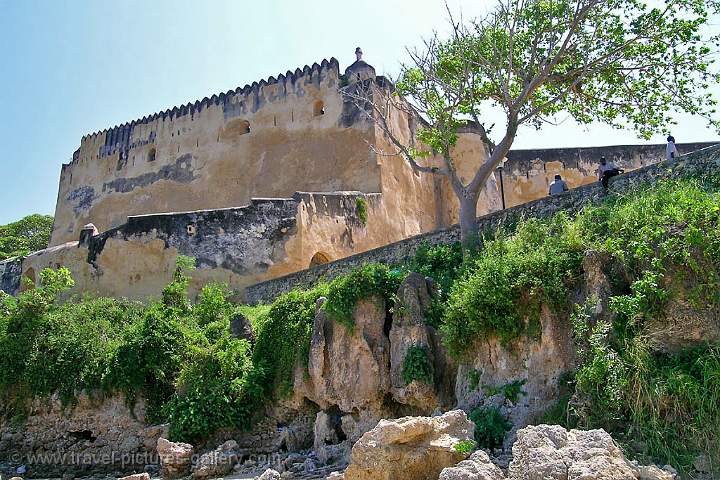 Fort Jesus, built by the Portuguese