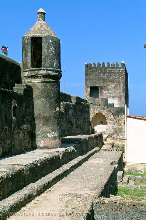 Fort Jesus, built by the Portuguese